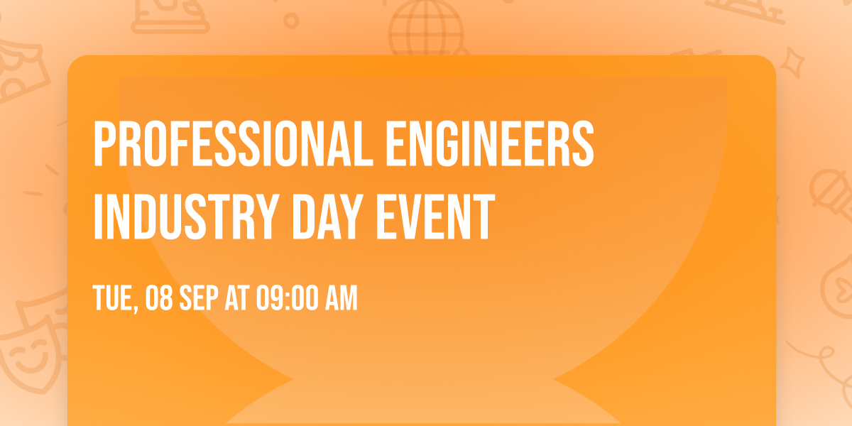 Professional Engineers Industry Day Event