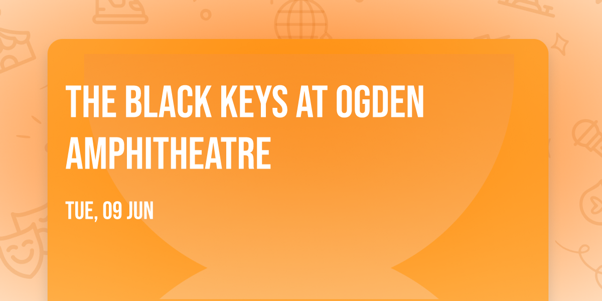 The Black Keys at Ogden Amphitheatre