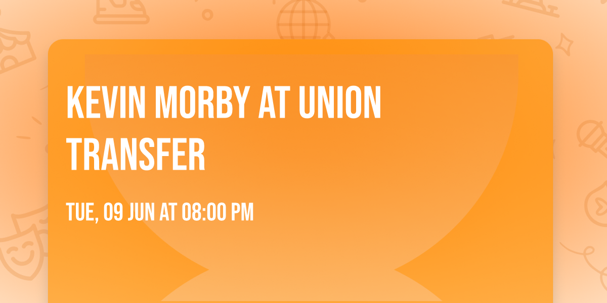 Kevin Morby at Union Transfer