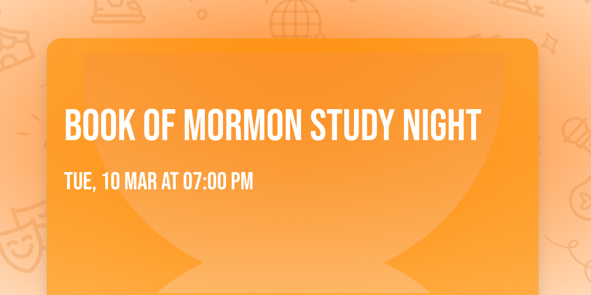 Book of Mormon Study Night