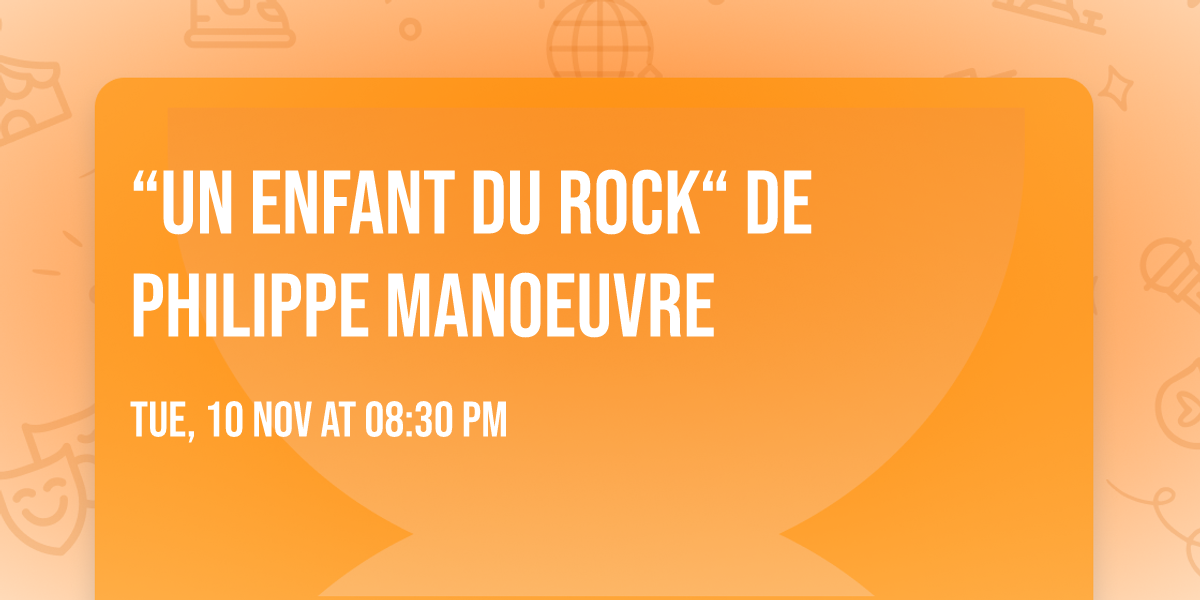 \u201cUn enfant du rock\u201c de Philippe Manoeuvre