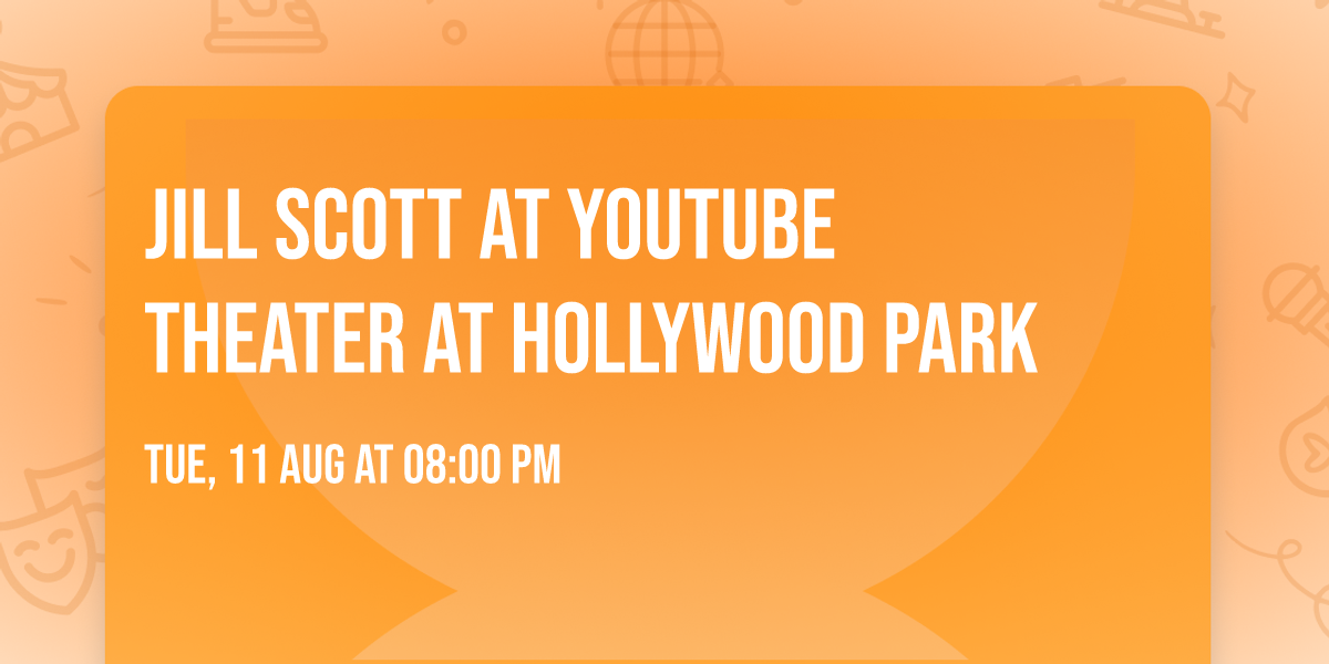 Jill Scott at YouTube Theater at Hollywood Park