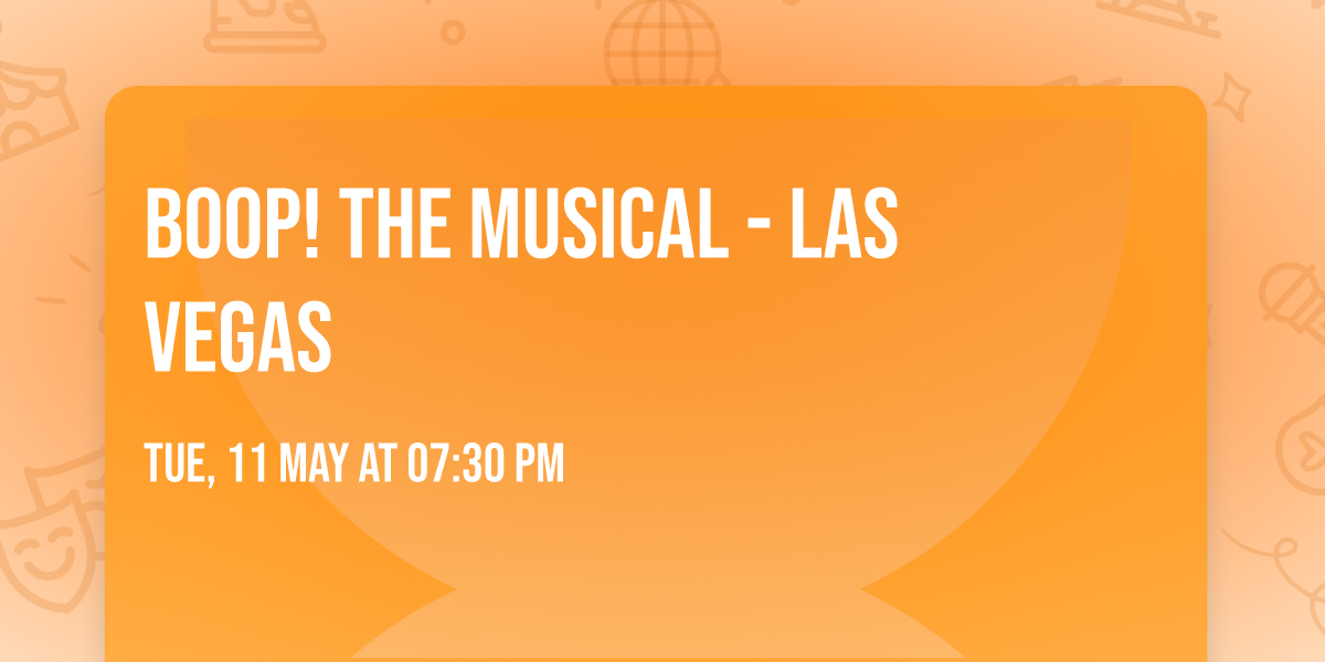 Boop! The Musical - Las Vegas