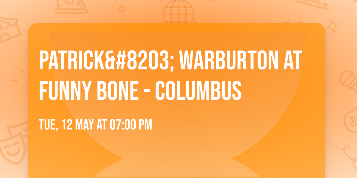 Patrick​ Warburton at Funny Bone - Columbus