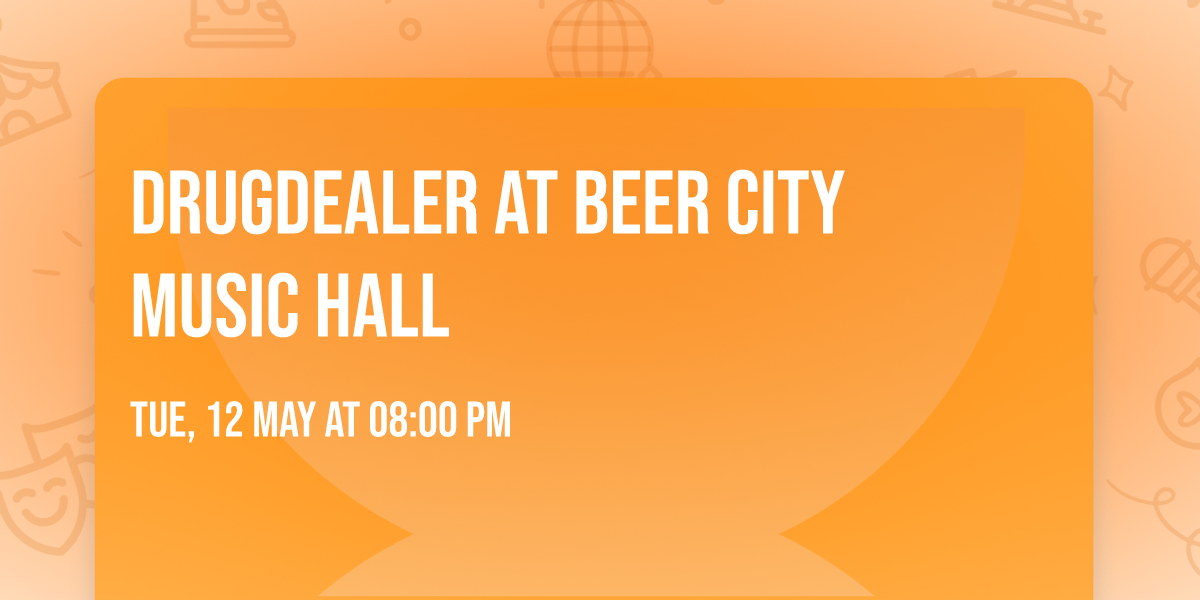 Drugdealer at Beer City Music Hall