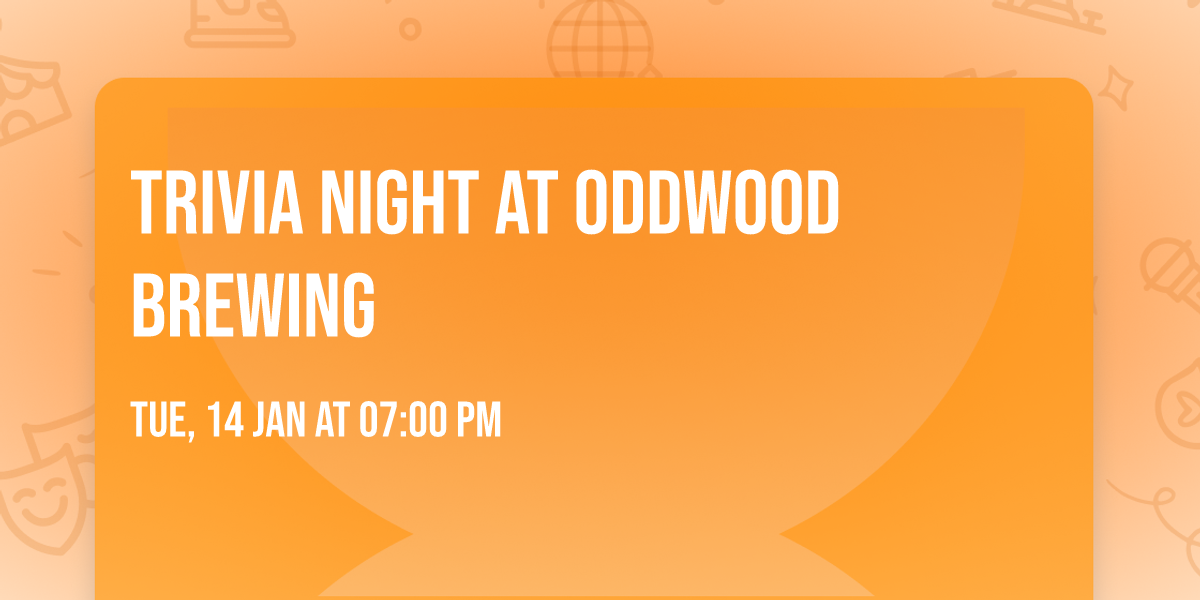 Trivia Night at Oddwood Brewing