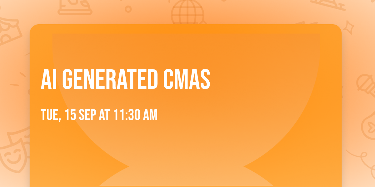 AI Generated CMAs