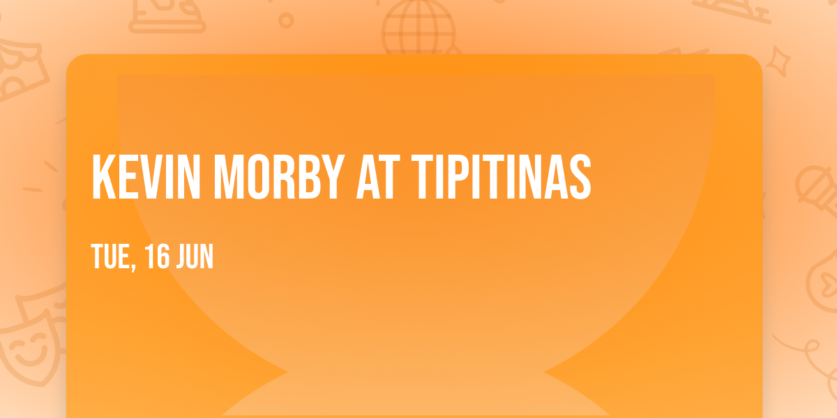 Kevin Morby at Tipitinas