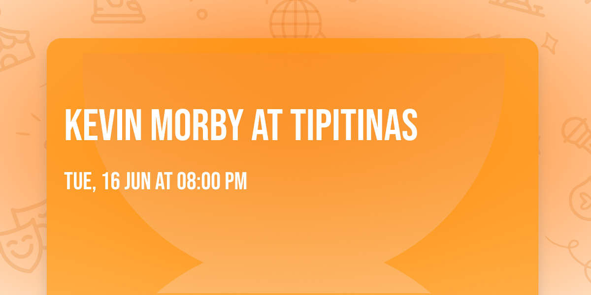 Kevin Morby at Tipitinas