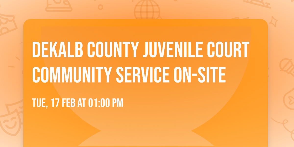 Dekalb County Juvenile Court Community Service On-Site