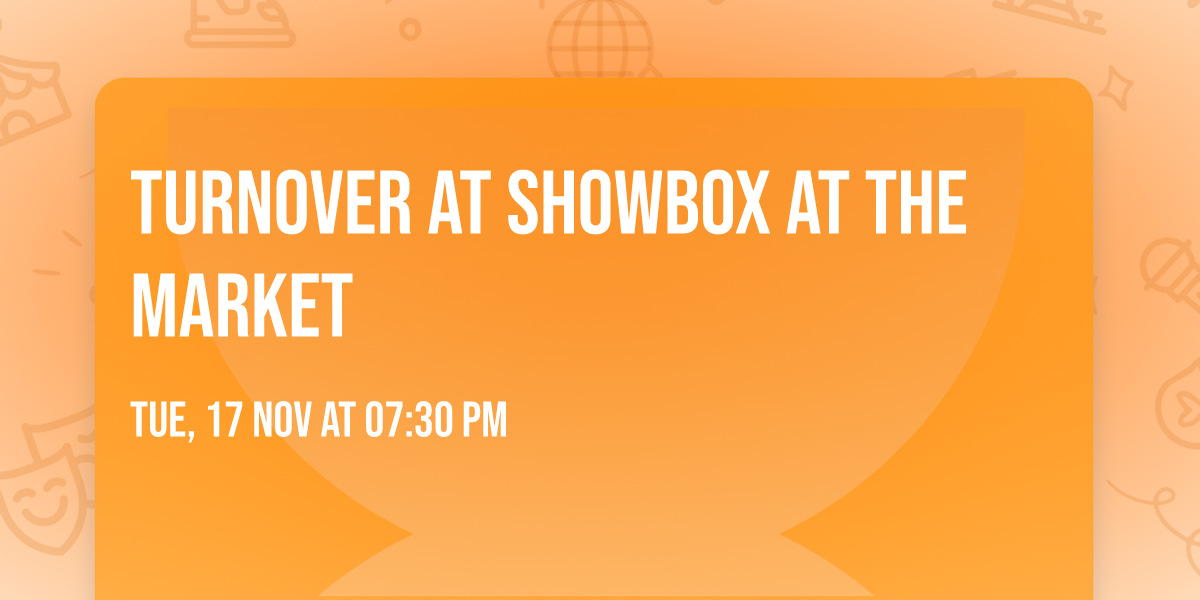 Turnover at Showbox at the Market