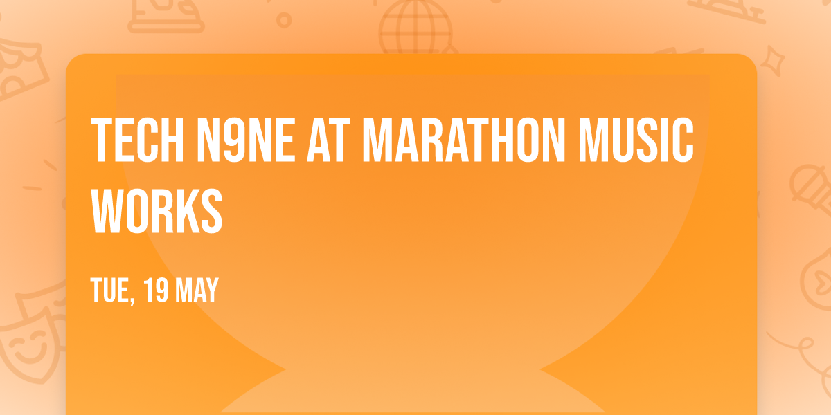 Tech N9ne at Marathon Music Works