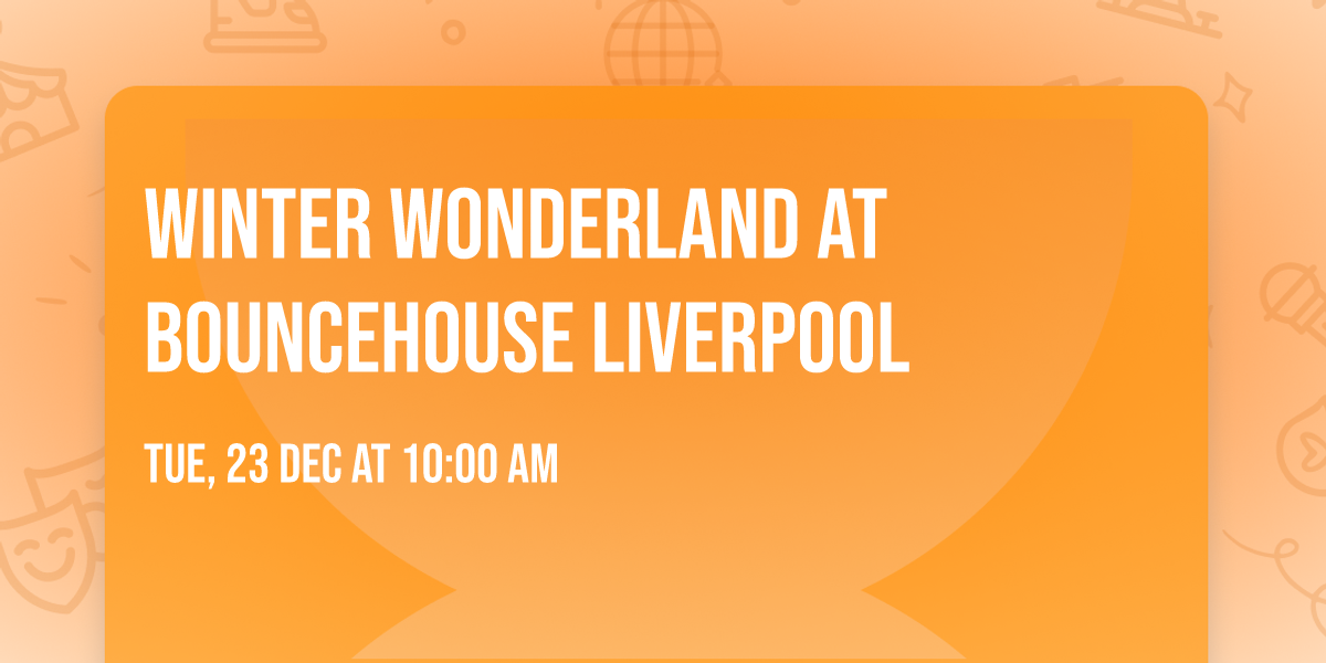 Winter Wonderland at BOUNCEHOUSE Liverpool