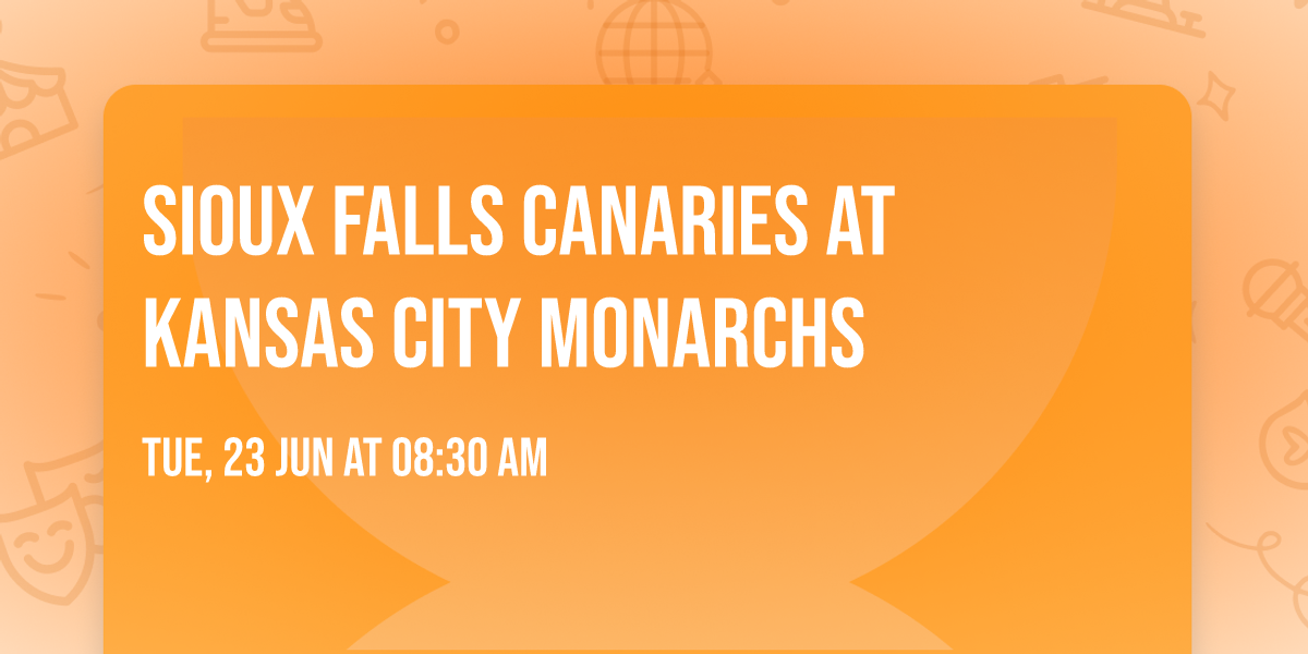 Sioux Falls Canaries at Kansas City Monarchs