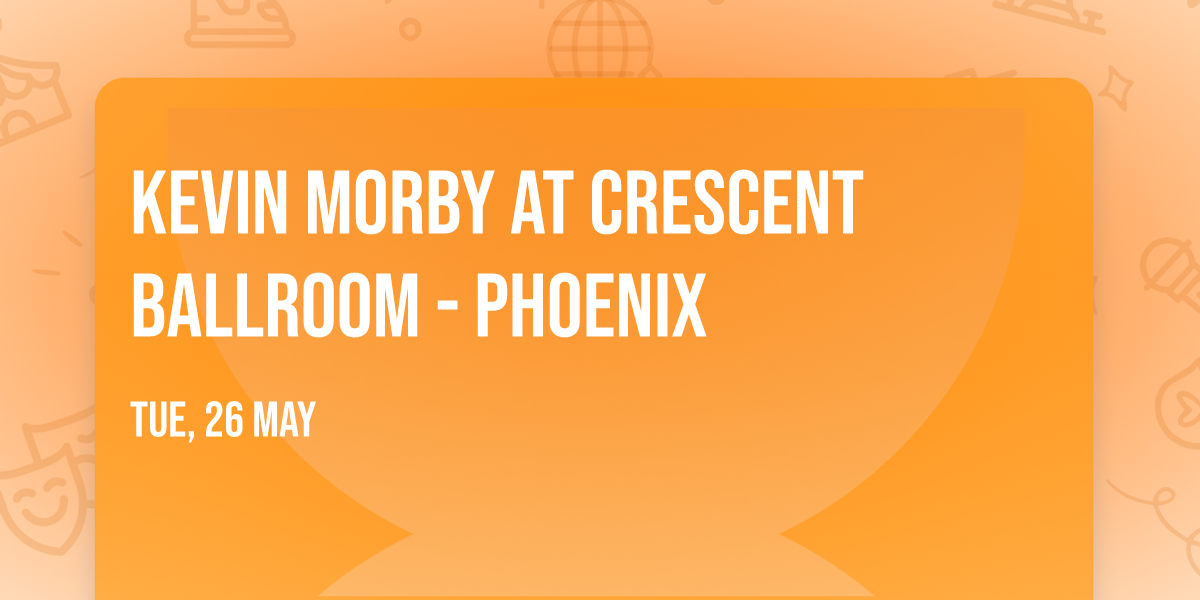 Kevin Morby at Crescent Ballroom - Phoenix