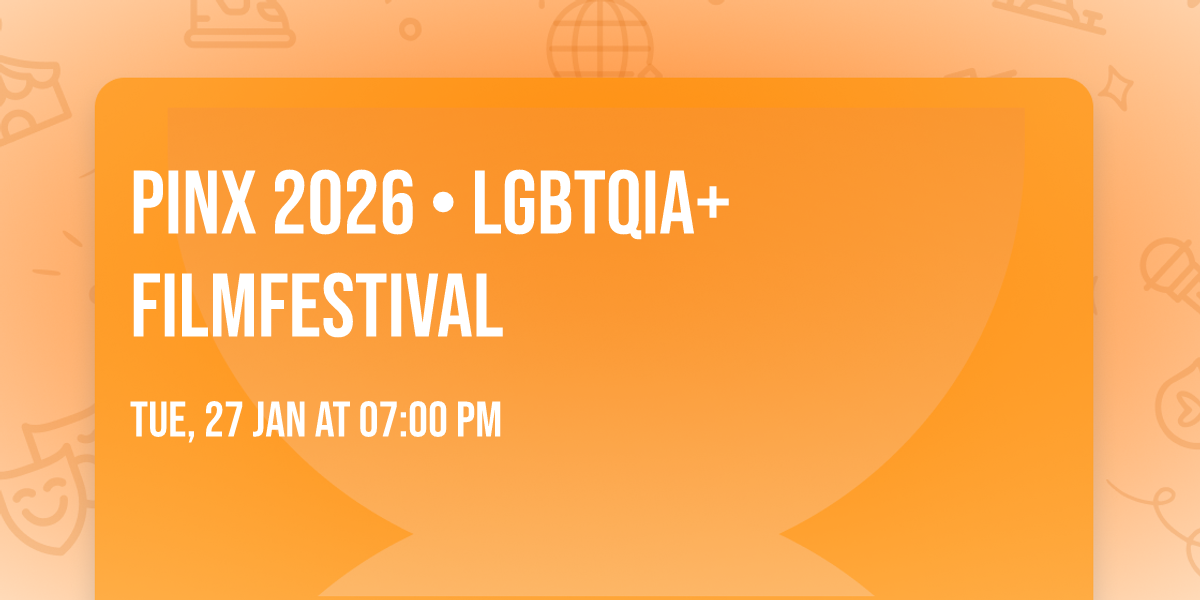 PinX 2026 \u2022 LGBTQIA+ filmfestival