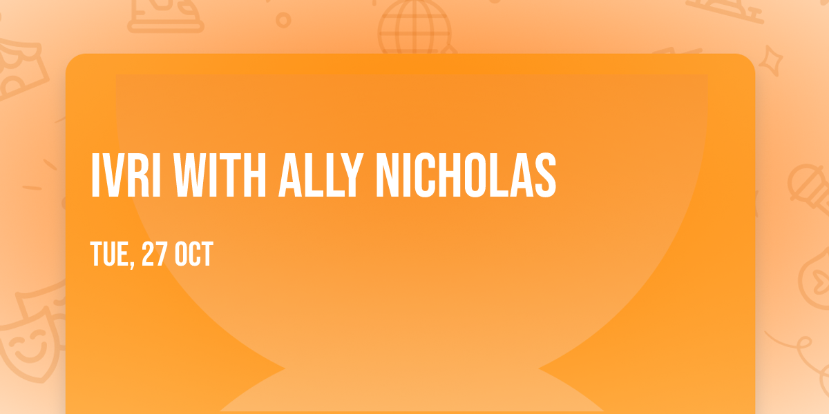 Ivri with Ally Nicholas
