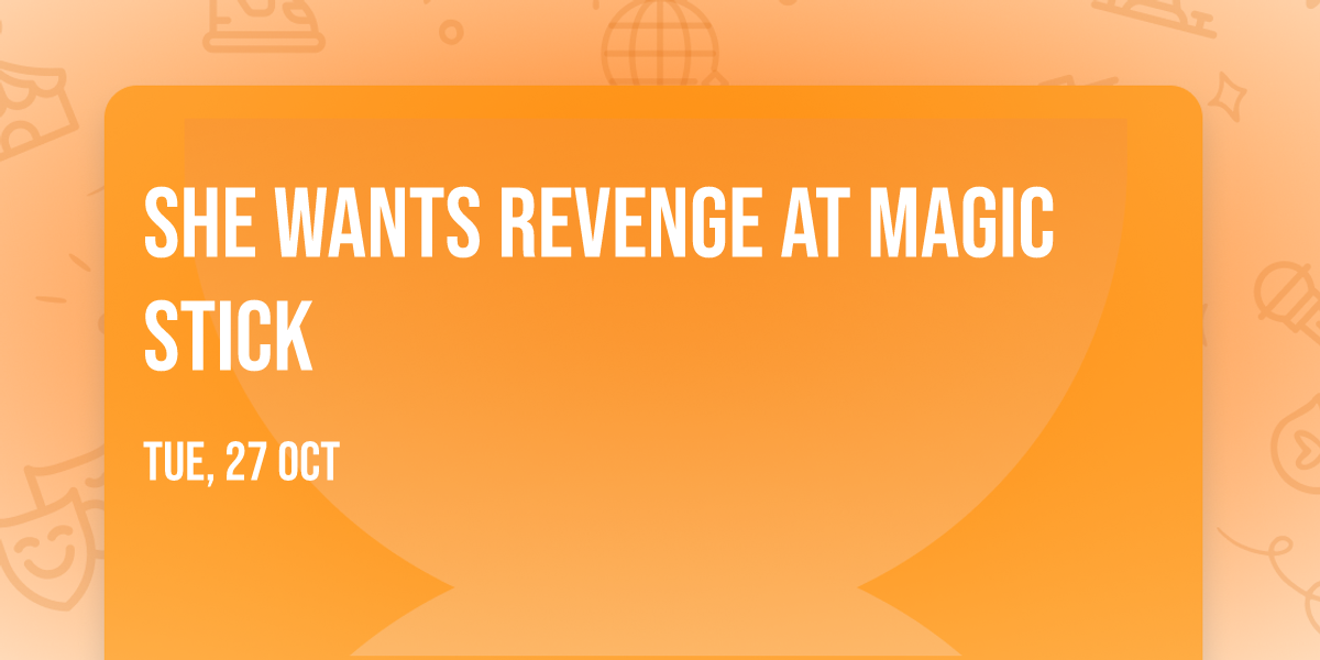 She Wants Revenge at Magic Stick