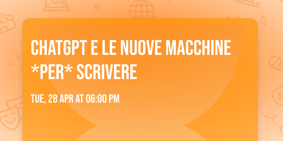 ChatGPT e le nuove macchine *per* scrivere