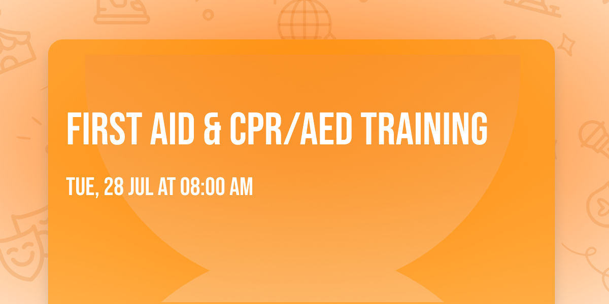 First Aid & CPR\/AED Training