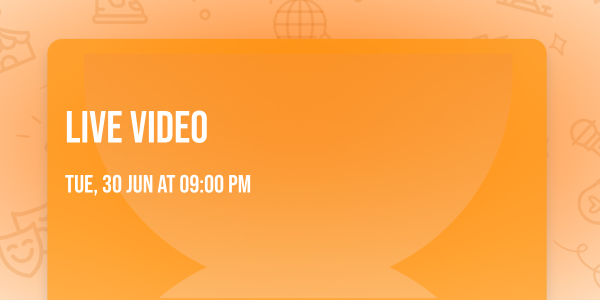 Live video \u2764\ufe0f\u2764\ufe0f 
