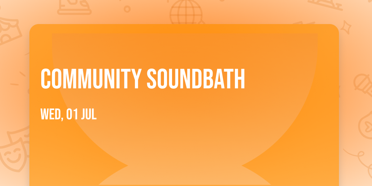 Community Soundbath