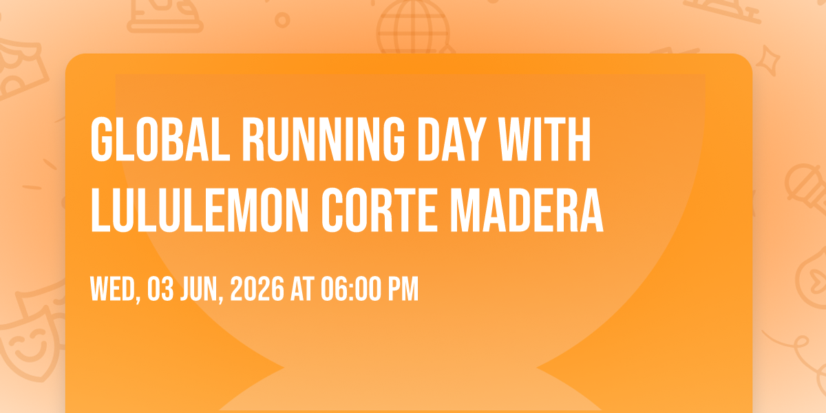 Global Running Day with lululemon Corte Madera