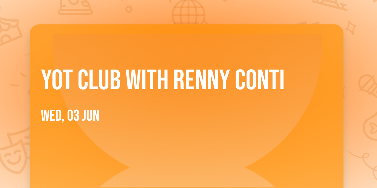 Yot Club with Renny Conti