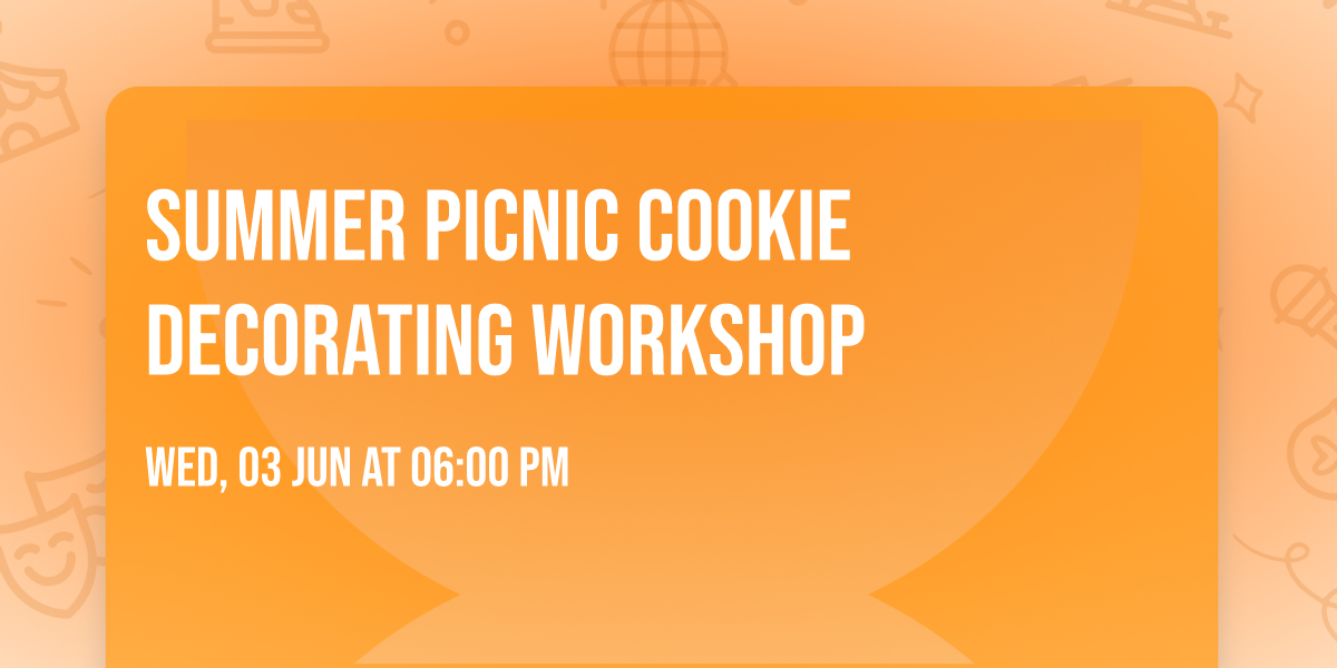 Summer Picnic Cookie Decorating Workshop