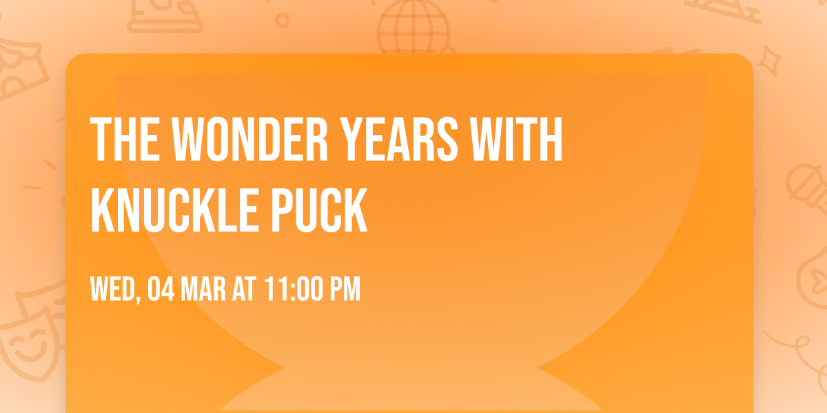 The Wonder Years with Knuckle Puck