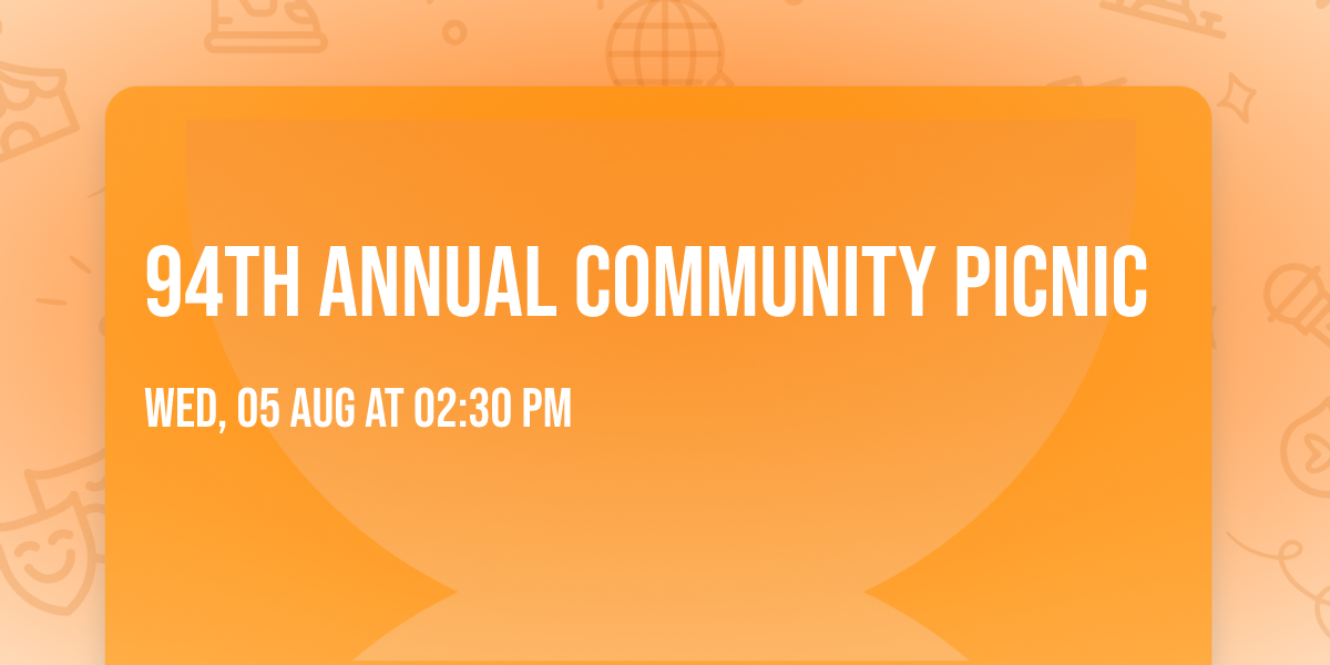 94th Annual Community Picnic