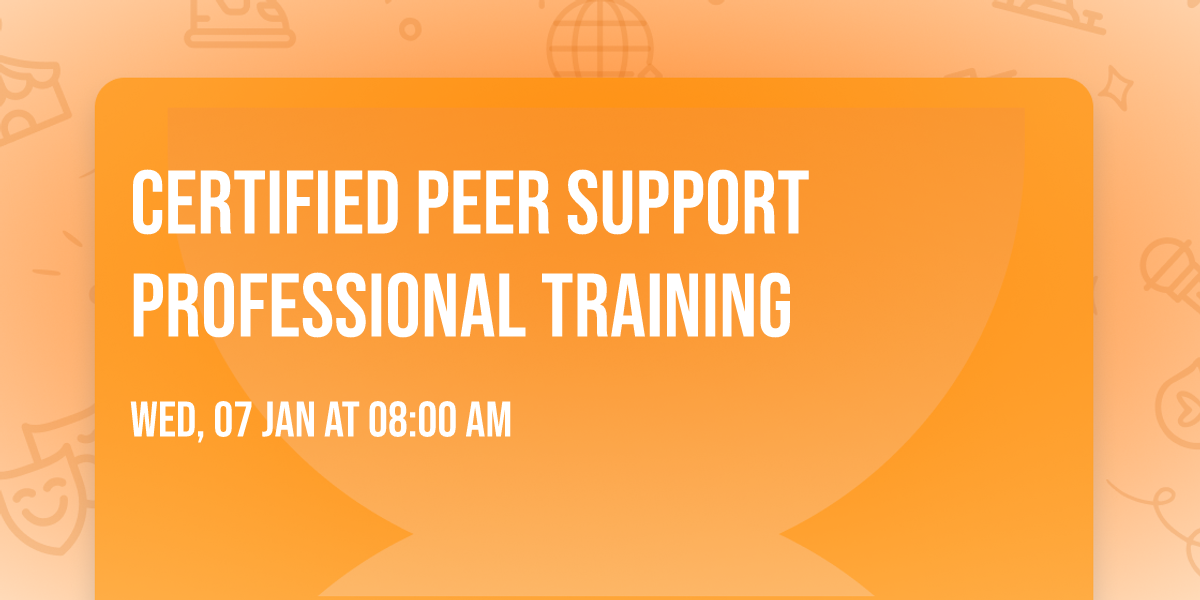 Certified Peer Support Professional Training