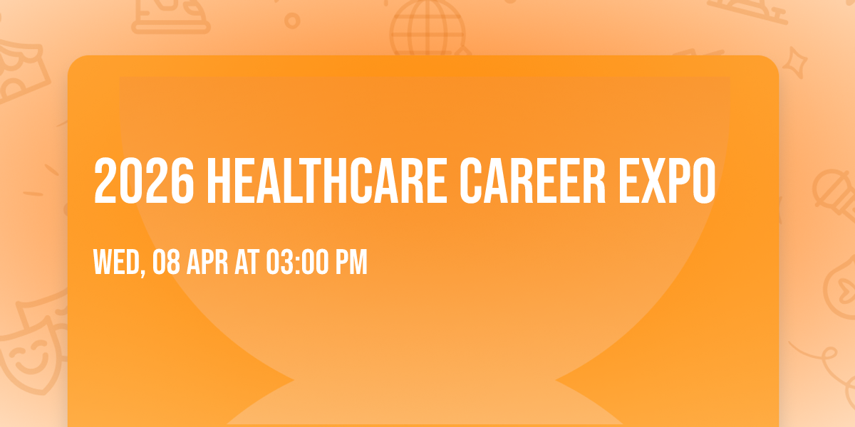 2026 Healthcare Career Expo