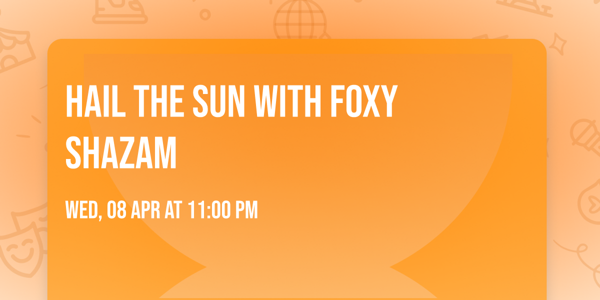Hail the Sun with Foxy Shazam