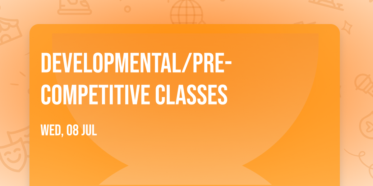 Developmental\/Pre-Competitive Classes