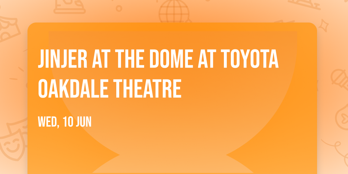 Jinjer at The Dome at Toyota Oakdale Theatre