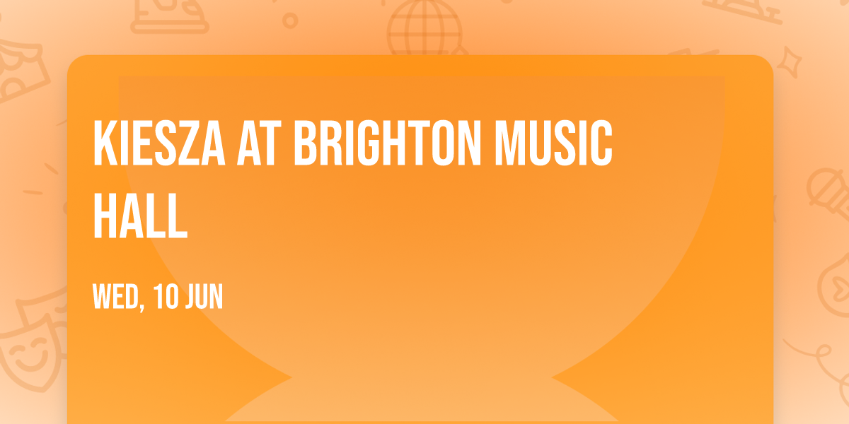 Kiesza at Brighton Music Hall