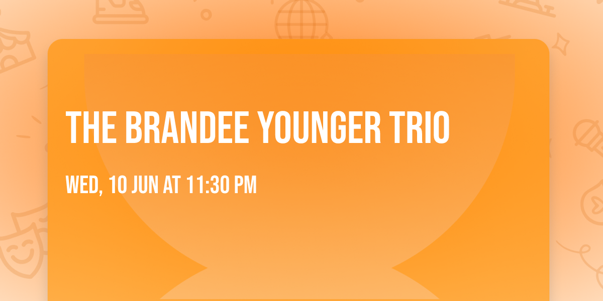 The Brandee Younger Trio