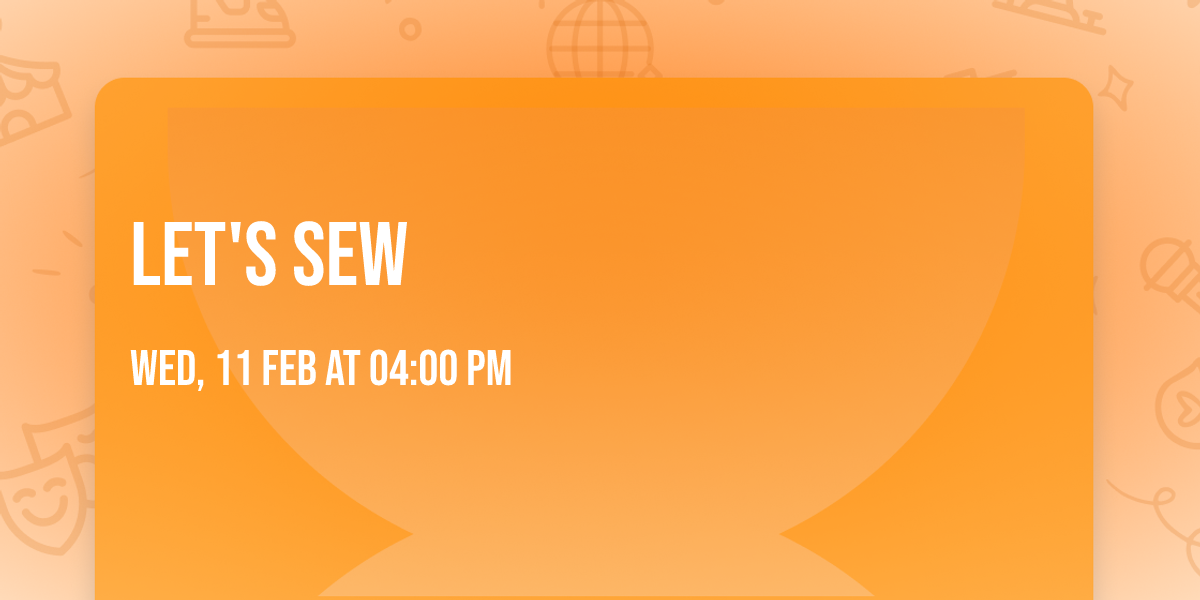 Let's Sew