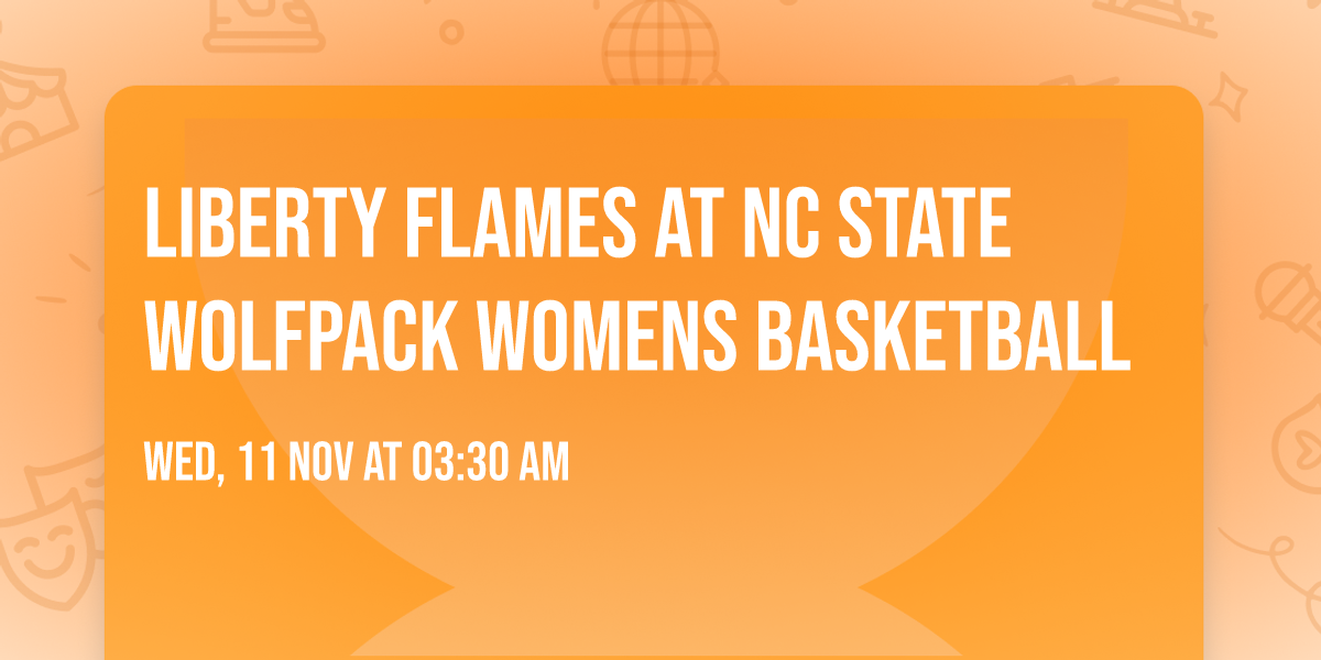 Liberty Flames at NC State Wolfpack Womens Basketball