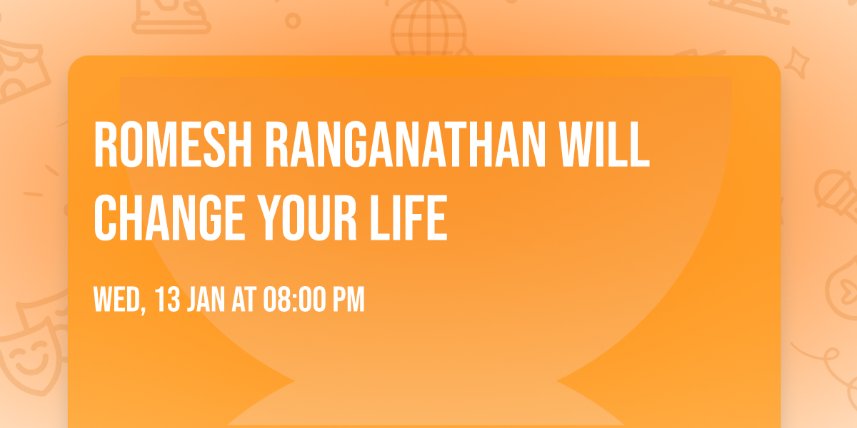 Romesh Ranganathan Will Change Your Life