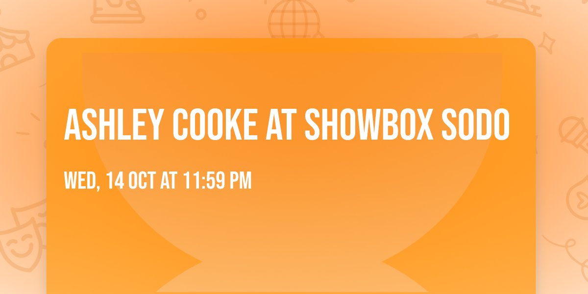 Ashley Cooke at Showbox SODO