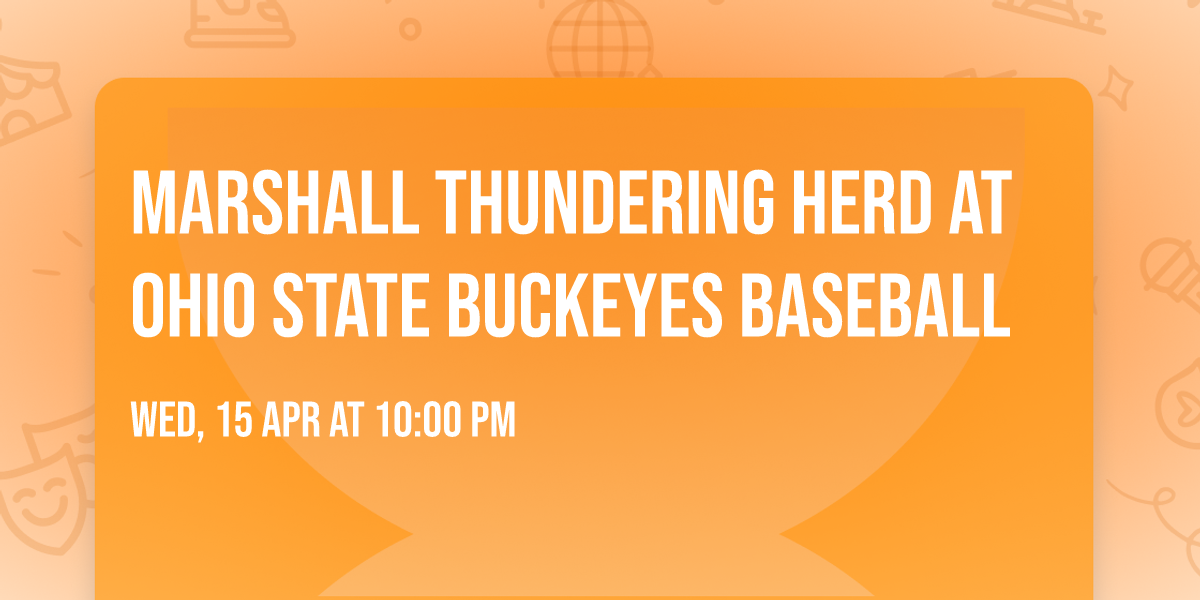 Marshall Thundering Herd at Ohio State Buckeyes Baseball