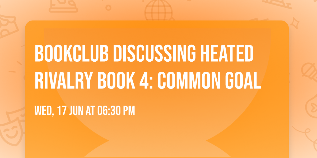 Bookclub Discussing Heated Rivalry Book 4: Common Goal