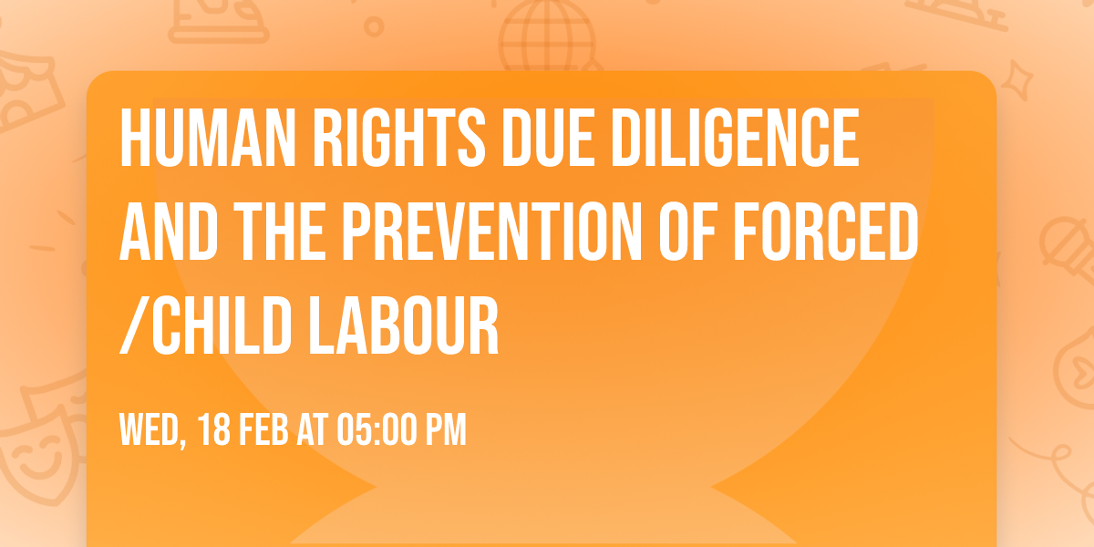 Human Rights Due Diligence and the Prevention of Forced\/Child Labour