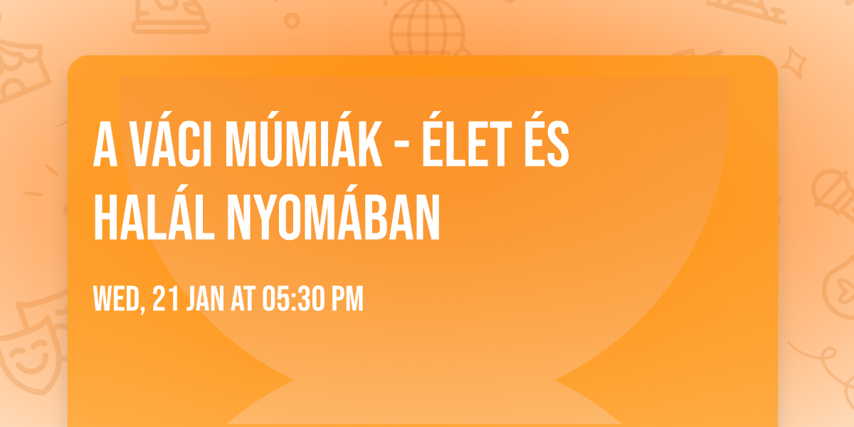 A  v\u00e1ci m\u00fami\u00e1k - \u00e9let \u00e9s hal\u00e1l nyom\u00e1ban