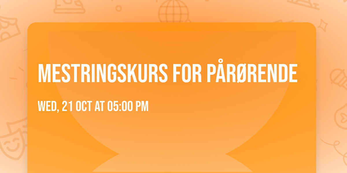 Mestringskurs for p\u00e5r\u00f8rende