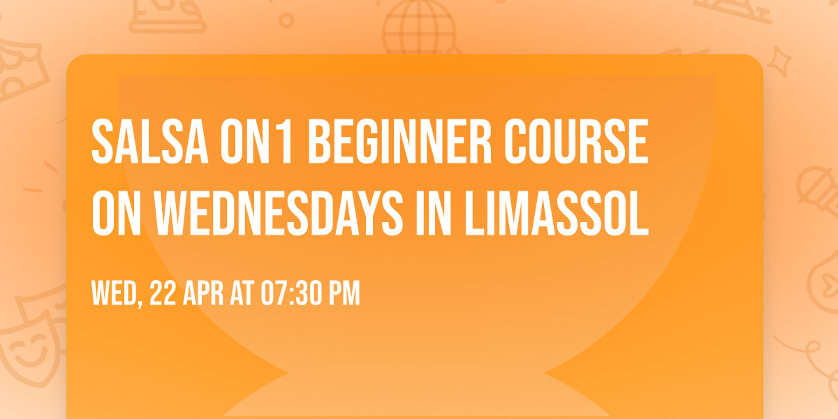 Salsa On1 Beginner Course on Wednesdays in Limassol