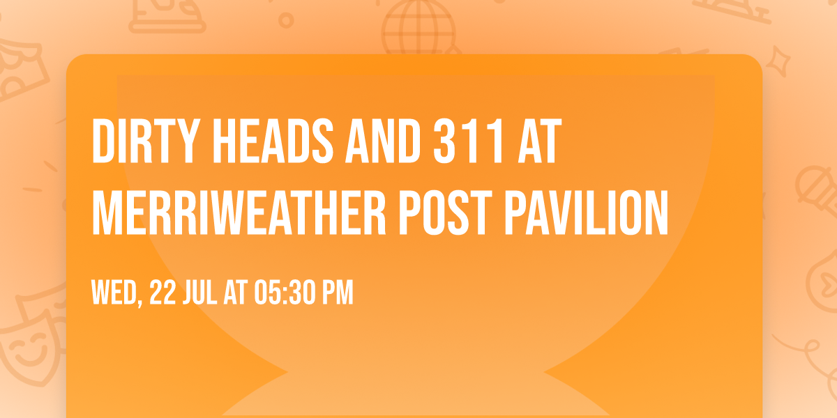 Dirty Heads and 311 at Merriweather Post Pavilion