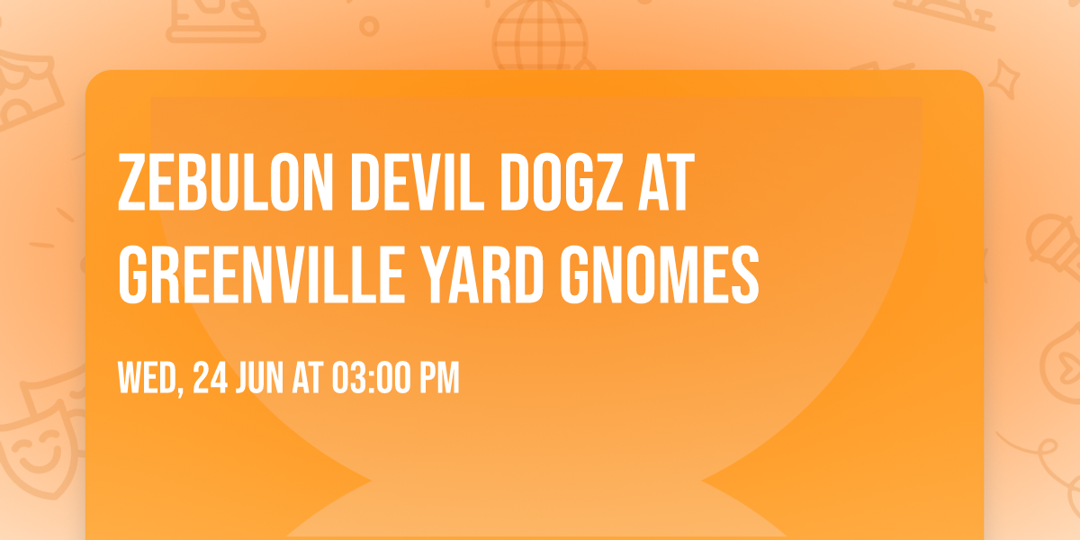 Zebulon Devil Dogz at Greenville Yard Gnomes